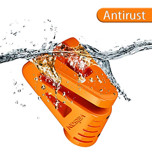 Acekit Disc Lock For Motorcycle and Bicycle With 6mm Lock Pin And Remind Cable Heavy Duty Body No Key To Lock-Orange - Thumbnail 2