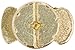 Don-Jo 1507 Hinge Pin Stop, Polished Brass Finish