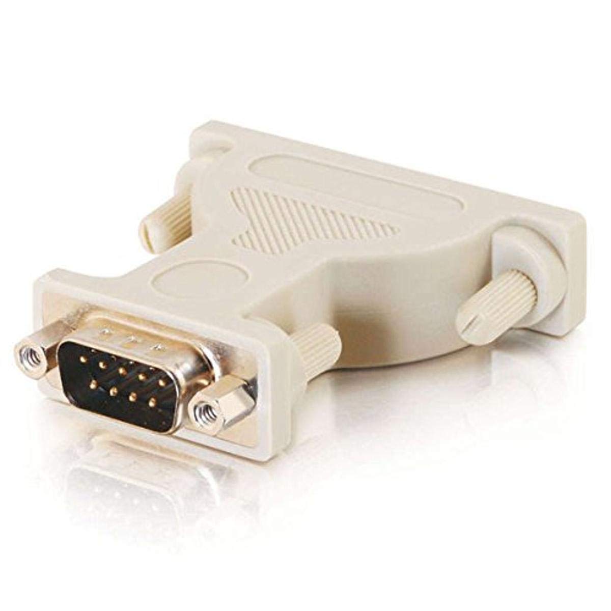 C2G/Cables to Go 02450 DB9 Male to DB25 Male Serial RS232 Adapter, 1.5 Inch