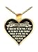 Design Time Gifts to My Amazing Daughter - from mom or dad - See Through My Eyes - Pendant Necklace