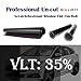 Mkbrother® Car Window Tint Film - 35% VLT 36