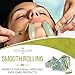 ACCU-JADE Jade Roller for Face in Professional Salon Quality | Jade Face Roller & Face Massager for Wrinkles, Fine Lines Under Eyes & Puffiness | Anti Aging Jade Facial Roller to Rejuvenate your Skin