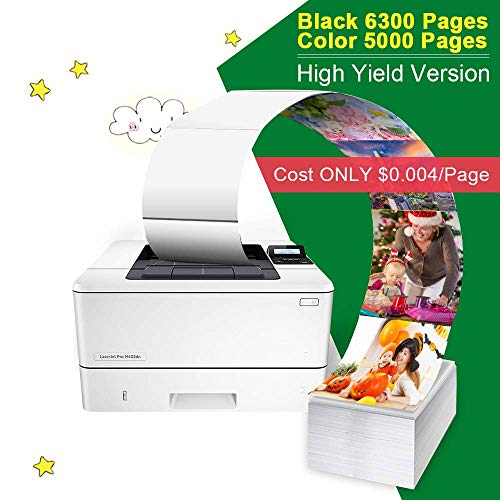 GREENSKY Compatible Toner Cartridge Replacment for Canon 046A 046H CRG 046 046H for Canon Color ImageCLASS MF735Cdw LBP654Cdw MF731Cdw MF733Cdw Laser Printer