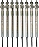 Glow Plug Set of 8 2001-2005 Chevy GMC Silverado Sierra 6.6L Duramax LB7