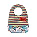 Ju-Ju-Be Tokidoki Collection Be Neat Reversible Bib, Rainbow Dreams