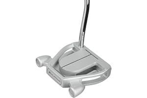 Orlimar Golf F80 Mallet Putter, Men's Right Handed Silver/Black with Oversize Putter Grip