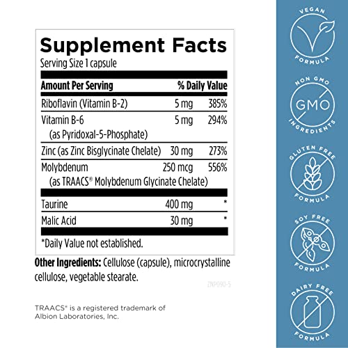 Designs for Health Zinc Supreme 30mg Zinc Bisglycinate Chelate