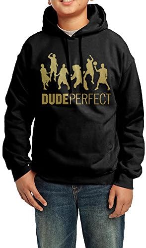 NVVW Dude Perfect Action Figure Youth Pullover Sweatshirts Jacket XL