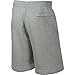 Nike 633523-063 Mens Club Exploded Swoosh Shorts Grey/White Large