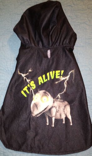 Disney Halloween Dog Hoodie Costume - Frankenweenie from the Tim Burton film