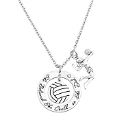 Volleyball Necklace Volleyball Gifts for women Players teams Sports Charm necklace
