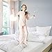 CALM NITE Mattress Pad Protector - Waterproof Cover, Vinyl Free Topper - Machine Washable… (Twin 39 x 75)