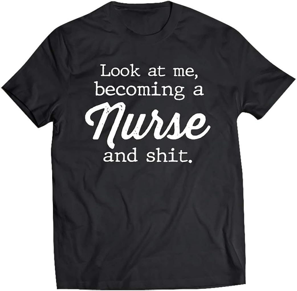 Nursing Student Gifts Women Girls Nurse Themed Graduation Shirt for Men
