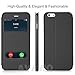 AVAWO for iPhone 6 6S PLUS Case, Creative Smart Window View Touch Front Flip Cover Ultra Thin Folio Case for iPhone 6 6S PLUS 5.5