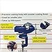 Small Clamp on Work Bench Vise with Anvil and Swivel Base
