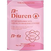 B-FIT B Diuren - Diuretic Capsules with Caffeine, Horsetail Herb and Uva Ursi - 60 Capsules with Natural Extracts - Horsetail Supplement - Best Diuretics for Water Retention