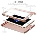 iPhone 8 Case, iPhone 7 Case, AnsTOP Ultra-Slim Full Body Protective Case for iPhone 8/7 with Tempered Glass Screen Protector (Rose Gold)