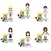 Friends Series 6 Pcs Set Minifigures Action Figures Building Block Toy Kids Girls Gift Compatible with Lego