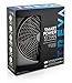 O2COOL Treva 10 inch Rechargeable Portable Fan Smart Power Air Circulator. Plug-In AC Adapter and Battery Powered, USB Charging Port, For Camping Travel and Indoors Use