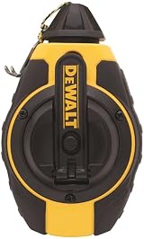 DEWALT DWHT47372 Heavy Duty 100 ft Chalk Line Reel Yellow/Black ABS view 1
