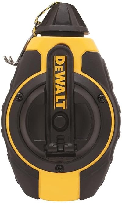 DEWALT DWHT47372 Heavy Duty 100 ft Chalk Line Reel Yellow/Black ABS