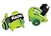 Razor Jetts DLX Heel Wheels, Neon Green