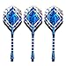 L.E.D STEP Professional Steel Tip Darts Set with Dart Aluminum Shafts and Flights Standard (FB06-23Grams)