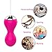 Kegel Balls Exercise Weight for Women Bladder Control & Pelvic Floor Exercises Tightening, Silicone Ben Wa Balls Pelvic Weights Training Set for Beginners & Advanced Tightening - Red