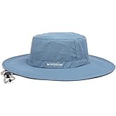 MISSION Cooling UPF Boonie Hat - Unisex Sun Hat for Hiking, Beach & Fishing - Sweat & Water Activated Technology