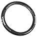 Honda Steering Wheel Cover Carbon Fiber & Synthetic Leather Grip - Small 13.5