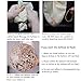 Letsparty BCARICH 36 inch Rose Gold Confetti Balloons, Jumbo Round Balloons for Party Decorations or Festival - 5pcs