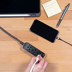 GE 3-Outlet Power Strip Extension Cord with