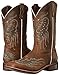 Laredo Women's Sadie Western Boot, Dark Tan, 9.5 M US