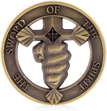 Amarzk Sword Of The Spirit Commemorative Challenge Coin Collection Souvenir Token Gift