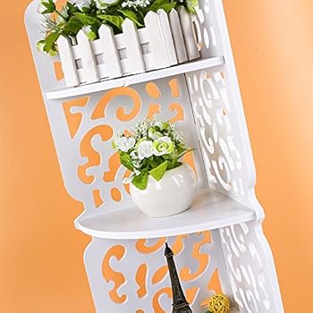 Greensen Regal Eckregal Stehregal Standregal Eckstand Bücherregal