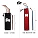 Chill Gorilla 10X Tent Stake. Heavy Duty Lightweight Strong Aluminum Alloy pegs for Camping, rain tarps, Hiking, Backpacking. Essential Camping & Survival Gear. ENO Accessory. Red