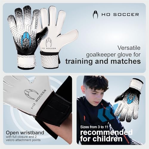 HO Soccer Force Guantes de Portero, Unisex