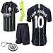 Manchester City 2018 19 Replica Aguero Kevin De Bruyne Kid Jersey Kit : Shirt, Short, Socks, Bag, Key Chain