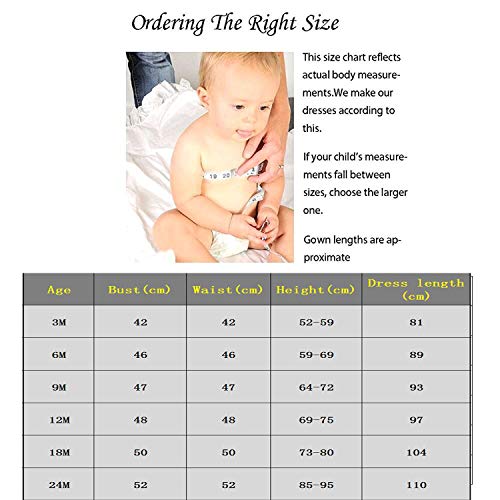Christening Gown Baby Girl Lace Toddler Dedication Dress for Age 24 months - Thumbnail 6