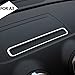 wroadavee Interior Center Dashboard GPS Navigation Cover Trim for Audi A3 S3 2014-2018