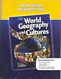 Paperback Section Quizzes and Chapter Tests (World Geograqphy and Cultures) Book