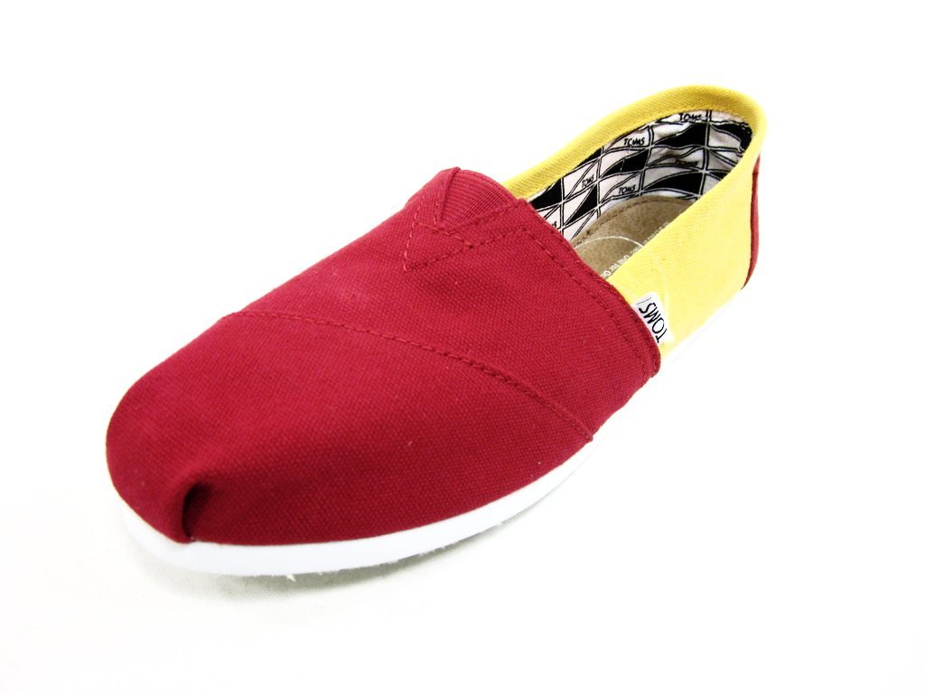 mens yellow toms
