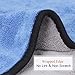 Car Drying Towel, Honmay Lint - Free Microfiber Cleaning Cloth, Premium Professional Soft Microfiber Towel, Super Absorbent Detailing Towel for Car/Windows/Screen/Kitchen, 12Inch x 16Inch (Pack of 3)