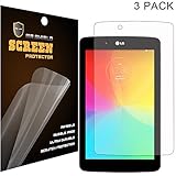 Mr Shield LG G Pad 7.0 V400 Tablet Premium Clear [3-pack] Screen Protector with Lifetime Replacement Warranty