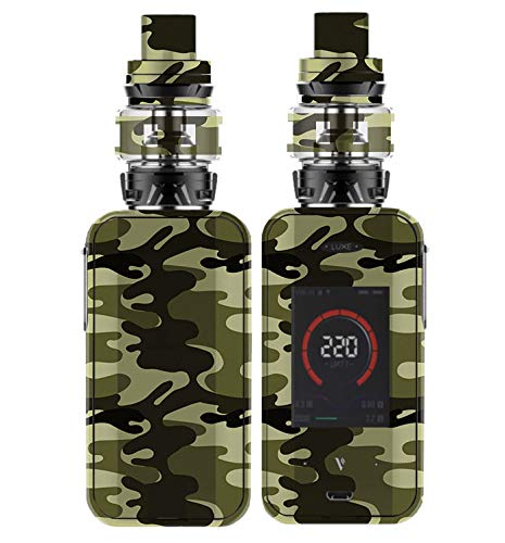 Decal Kid Skin for vaporesso Luxe - Army Camo | Protective, Durable, Unique Vinyl Decal wrap Cover | Easy to Apply, Remove, and Change Styles and Change Styles