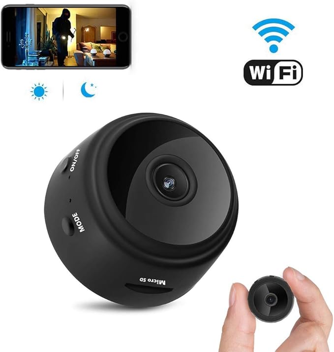 Mini Spy Camera WiFi Hidden Camera HOHOEN Wireless HD Amazon.co.uk Camera & Photo
