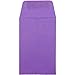 JAM PAPER #1 Coin Business Colored Envelopes - 2 1/4 x 3 1/2 - Violet Purple Recycled - 25/Pack