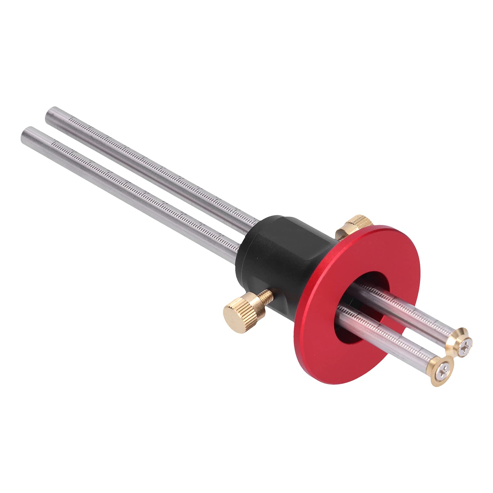 YUUGAA Woodworking Marking Gauge, Blade Type Double‑Head Crossed‑Out Ruler Tool for Carpenter Woodwork Marking Scribing(200mm)