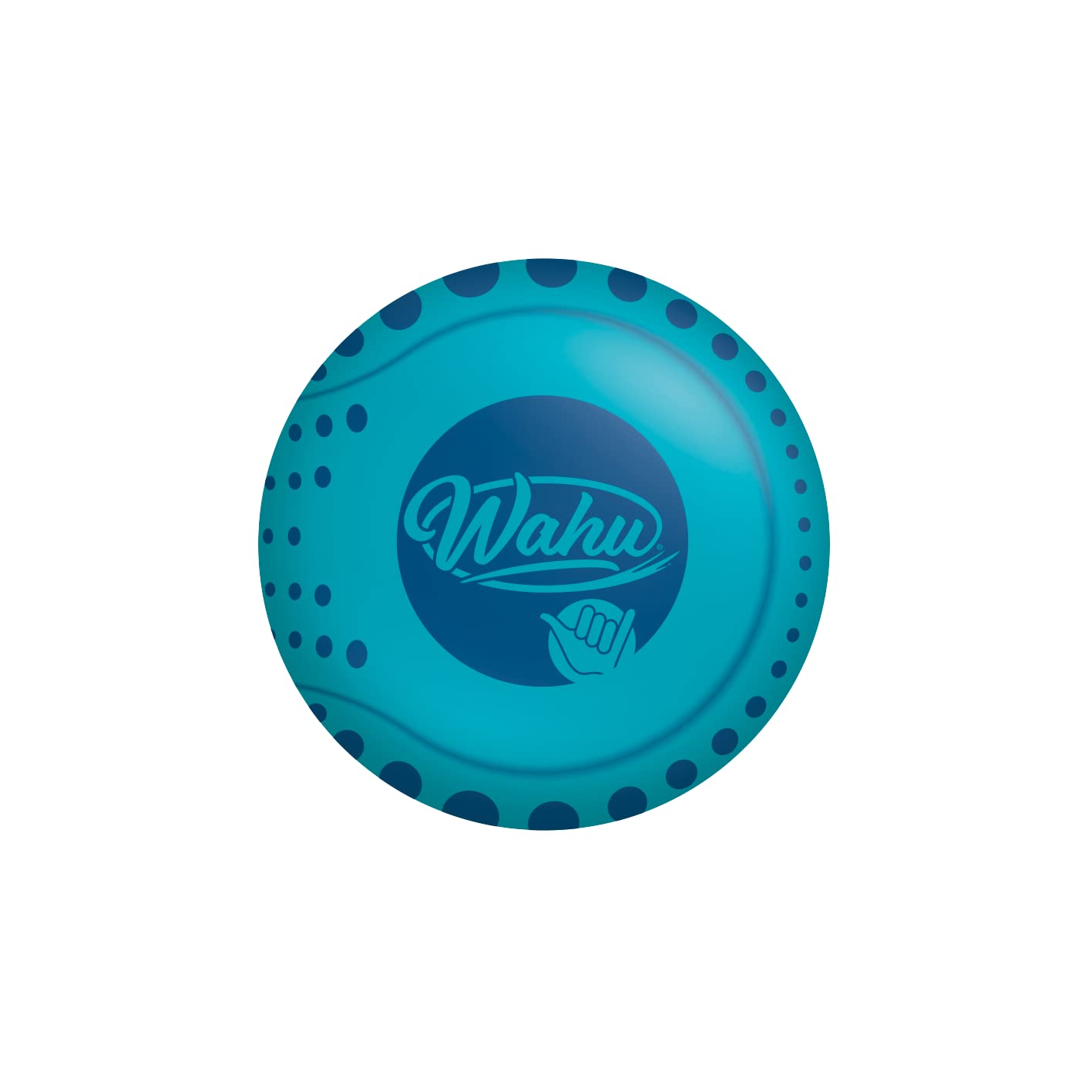 Wahu Super Grip 100% Waterproof Skimball Set, Pack of 2 Water Skipping Balls for Pool and Beach, Skips Over 150' on Water, Blue/Yellow