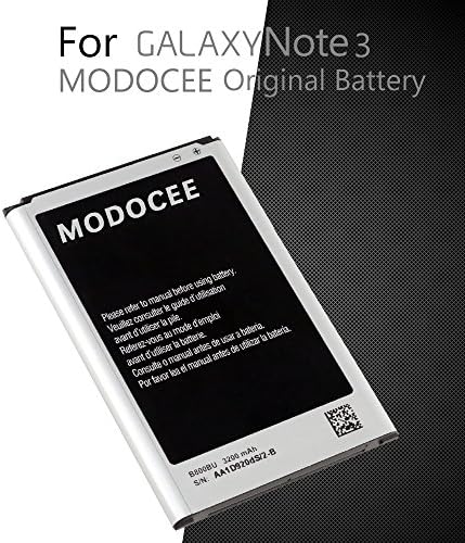 MODOCEE® SAMSUNG GALAXY Note 3 Battery 3.8V Li-ion/12.16wh/3200mah(Authentic Chip)High-Quality High-Performance Original Universal Battery